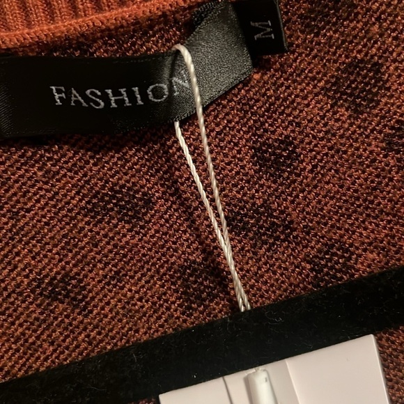 🆕Merokeety brown long sweater size M - Picture 6 of 7